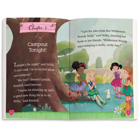 American Girl Willa's Wilderness Campout Book - Picture 2 of 3